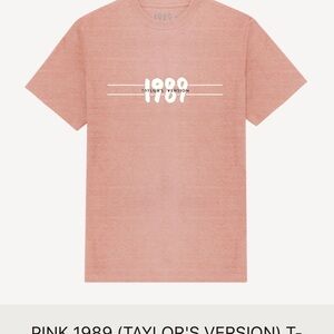 Pink 1989 Taylor's Version T-Shirt